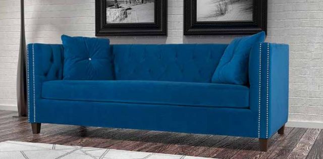 Fornirama 815 Blue Sofa-1