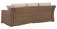 Signature Design by Ashley® Revare Beach Beige Fabric/Resin Wicker Outdoor Sofa-3
