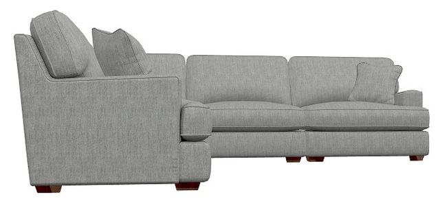 La-Z-Boy® Paxton 5-Piece Smoke Sectional-1
