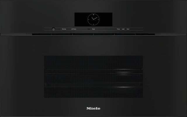 Miele Artline 30" Obsidian Black Electric Single Combi-Steam Oven-0