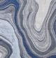 KAS Rugs Illusions Blue/Gray Marble 8'x11' Area Rug-1