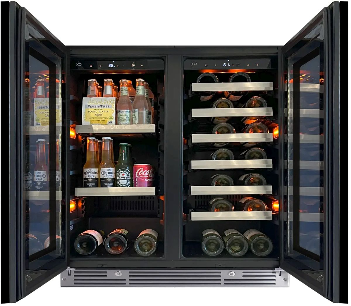 XO Beverage Center and Wine Cooler