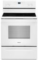 Whirlpool® 30" White Free Standing Electric Range-0