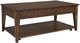 Liberty Furniture Lake House Rustic Brown Oak Lift Top Cocktail Table-2