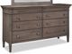 Durham Furniture Prominence Oyster Dresser-0