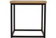 Jofran Inc. Ames Natural End Table with Black Base-1