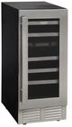 Marathon® 15" Stainless Steel Dual Zone Built-In Wine Cooler-4