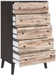 Signature Design by Ashley® Piperton Brown/Dark Charcoal Chest of Drawer-4