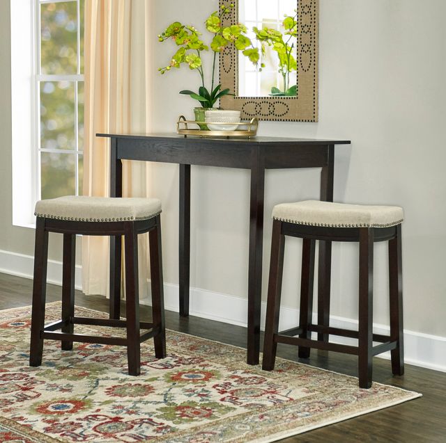 Linon Claridge Brown Counter Stool-1