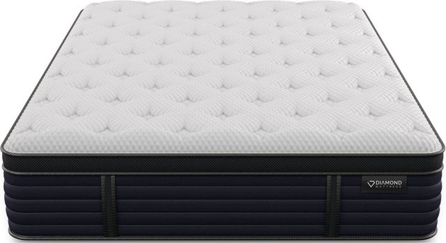 Diamond Mattress® Aspen Cool 14.5" Hybrid Firm Euro Top King Mattress in a Box-4