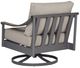 Signature Design by Ashley® Ocean Beach Gray Aluminum/Fabric Outdoor Swivel Lounge Chair-3