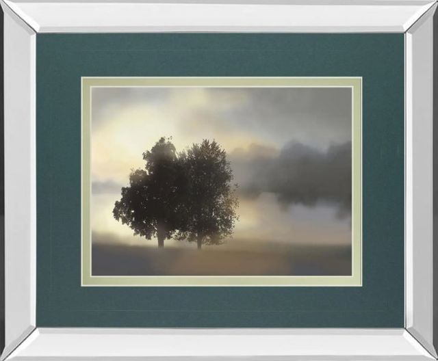 Classy Art Misty Morning by Nan Mirror Framed Wall Art-0