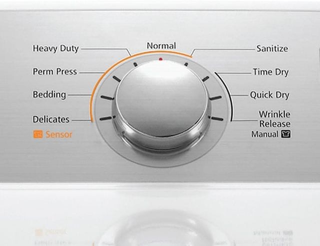 Samsung 7.2 Cu. Ft. White Front Load Gas Dryer-1