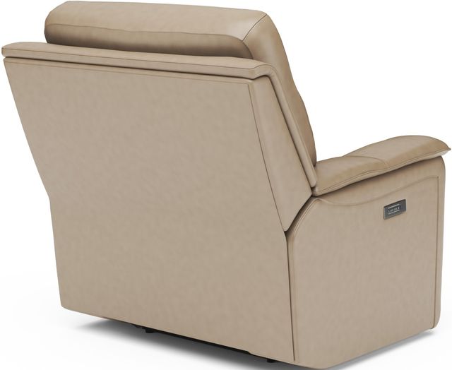 Flexsteel® Miller Latte Power Recliner with Power Headrest-3