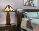Cal® Lighting & Accessories Tiffany Oak Table Lamp-3