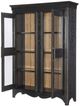 Legacy Classic Vintage Market Barnwood Oak/Kettle Black Display Cabinet-4
