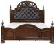 Homelegance® Adelina Brown Queen Panel Bed-2