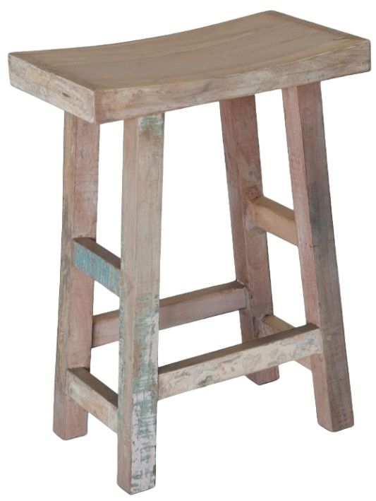 Home Trends & Design Ibiza Vintage Teal Counter Chair-0