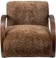 Four Hands Burke Amber Shearling Accent Chair-2