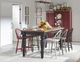 Legacy Classic Vintage Market Barnwood Oak Counter Table with Kettle Black Base-1