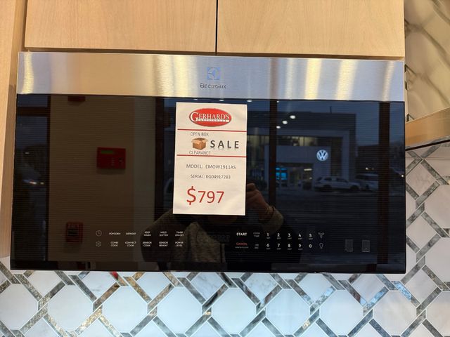 Electrolux 1.9 Cu. Ft. Black Over the Range Convection Microwave-0