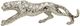 Stylecraft Nickel Plated Leopard Statue-0