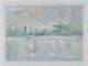 Crestview Collection Scent of Rain Light Blue/Whitewashed Wall Art-1