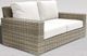 Enclover Jasmine Seagrass/White Loveseat-0