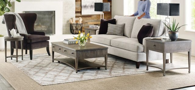 Hammary® Emporium Carmine Shadow Rectangular Coffee Table-1