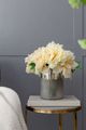 A & B Home Silver Etched Vase-2