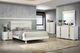 Furniture of America® Lillestrom 4-Piece White/Gold Queen Bedroom Set-2
