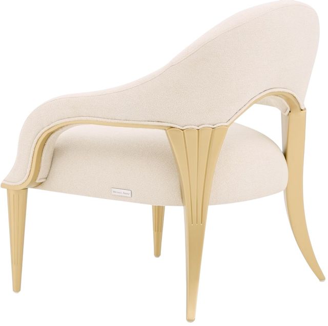 Michael Amini® Scotts Square Light Champagne Accent Chair-4