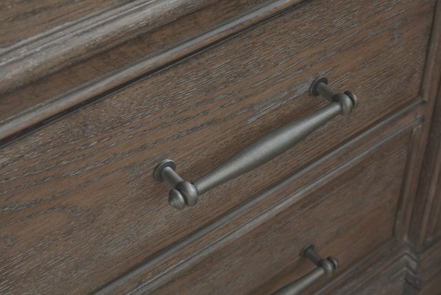 Pulaski™ Hickory Creek Natural Bark 3-Drawer Nightstand-4