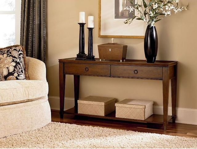 Hammary® Sunset Valley Mahogany Sofa Table-1