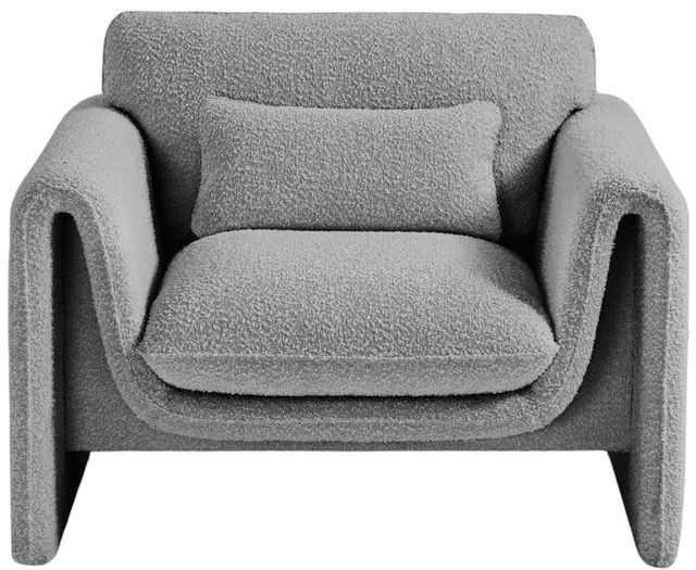 Meridian Furniture Stylus Gray Chair-1