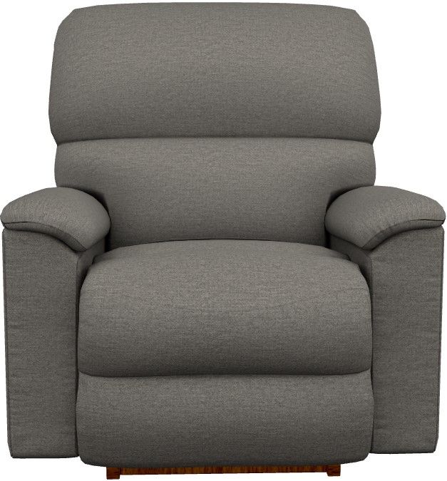 La-Z-Boy® Brooks Charcoal Fabric Power Rocking Recliner with Headrest and Lumbar-1