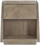 Caracole® Earthly Delight Caracole Classic Ash Driftwood/Sundance Gold Nightstand-1