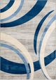 Surya Monaco Ivory/Navy 4'x6' Area Rug-0