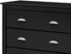 Titus Furniture Black 4-Drawer Chest-1