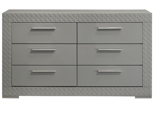 Coaster® Ives Gray High Gloss Dresser-1