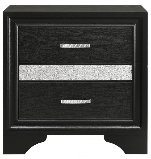 Coaster® Miranda Black Nightstand-1