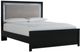 Signature Design by Ashley® Raechalla Black King Upholstered Panel Bed-0