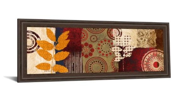 Classy Art Fall Leaf Panel Il by Michael Marcon Wall Art-1