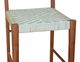 A & B Home Carrillow Weaving Brown Bar Chair-1