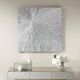 Olliix by Madison Park Signature Silver Sunburst Silver Resin Dimensional Palm Box-1