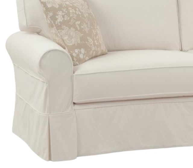 Four Seasons Customizable Alexandria 2-Seat Slipcovered Grande Sofa-1