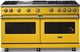 Viking® 5 Series 60" Daffodil Pro Style Gas (LP) Range with Polished Chrome Trim-4