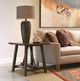 Hammary® Tamarack Rustic Brown Rectangular End Table-1