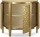 Currey & Company Auden Brass Demi-Lune Cabinet-4
