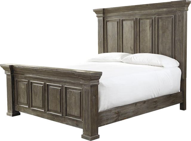 Signature Design by Ashley® Wyndahl 2-Piece Brown Queen Panel Bed Set-1